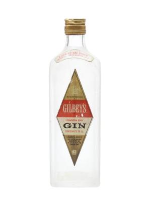 Gilbeys London Dry Gin Bot1970s