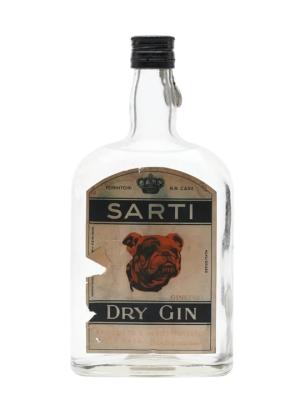 Sarti Dry Gin Bot1950s