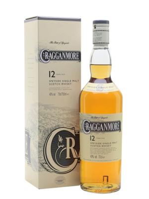 Cragganmore 12 Year Old Speyside Single Malt Scotch Whisky