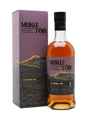 Meikle Toir 5 Year Old The Sherry Speyside Single Malt Scotch Whisky