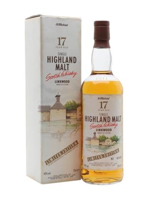 Linkwood 1971 17 Year Old Marks Spencer Speyside Whisky