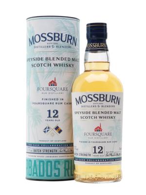 Mossburn 12 Year Old Speyside Blended Malt Foursquare Finish Speyside Whisky