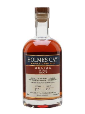 Belize Travellers 2007 Rum 15 Year Old Holmes Cay