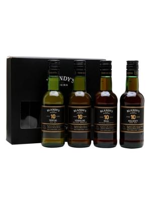 Blandys 10 Year Old Madeira Selection Pack 4x20cl