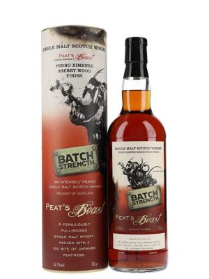 Peats Beast Batch Strength Pedro Ximenez Sherry Finish Single Whisky