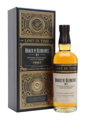 Braes of Glenlivet 1992 31 Year Old Cask 111566 Lost In Time Series Speyside Whisky