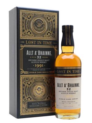 Allt ABhainne 1991 32 Year Old Cask 13091 Lost In Time Series Speyside Whisky