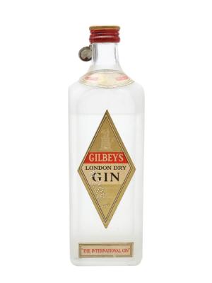 Gilbeys London Dry Gin Bot1950s
