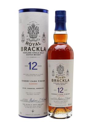 Royal Brackla 12 Year Old Sherry Finish Highland Whisky