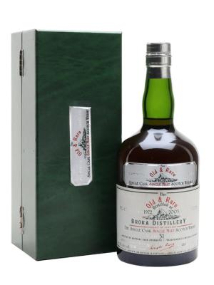 Brora 1972 31 Year Old Sherry Cask Old Rare Platinum Highland Whisky