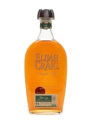 Elijah Craig Straight Rye Whiskey Kentucky Straight Rye Whiskey