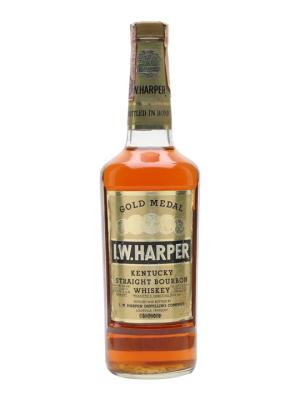 I W Harper Gold Medal Bot1970s Kentucky Straight Bourbon Whiskey