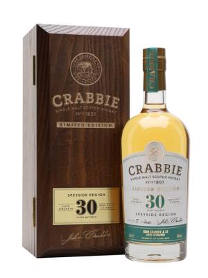 Crabbie 30 Year Old Glenrothes Speyside Single Malt Scotch Whisky