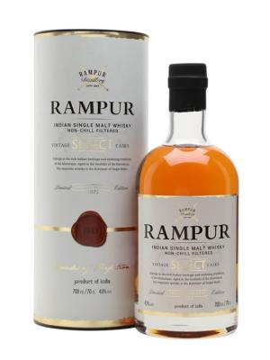 Rampur Select 2023 Limited Release Indian Single Malt Whisky