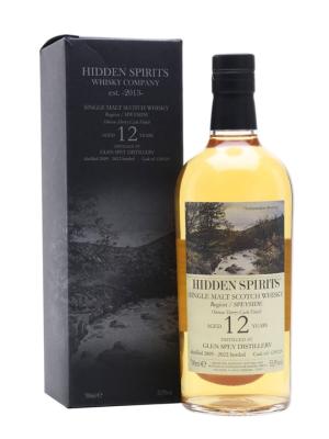Glen Spey 2009 12 Year Old Hidden Spirits Speyside Whisky