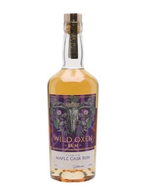 Wild Oxen Maple Cask Aged Rum Single Traditional Column Still Rum
