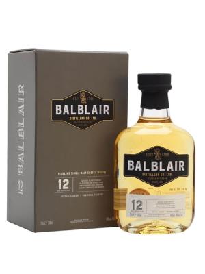 Balblair 12 Year Old Highland Single Malt Scotch Whisky