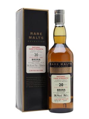 Brora 1982 20 Year Old Rare Malts Highland Whisky