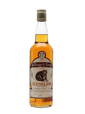 Clynelish 17 Year Old Bot1998 Managers Dram Highland Whisky