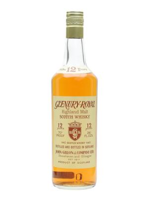 Glenury Royal 12 Year Old Bot1970s Highland Whisky