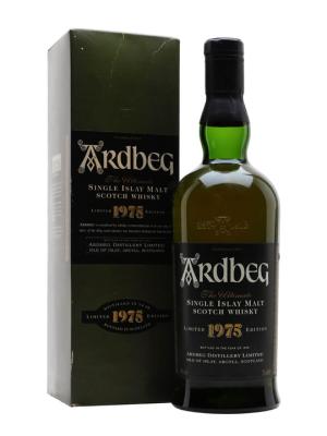 Ardbeg 1975 Bot1999 Islay Single Malt Scotch Whisky