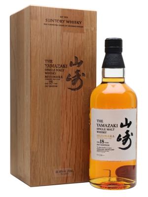 Yamazaki Mizunara 18 Year Old 2017 Edition Japanese Whisky