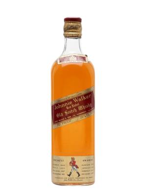Johnnie Walker Red Label Bot1960s Blended Scotch Whisky