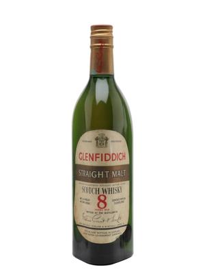 Glenfiddich 8 Year Old Straight Malt Bot1960s Speyside Whisky