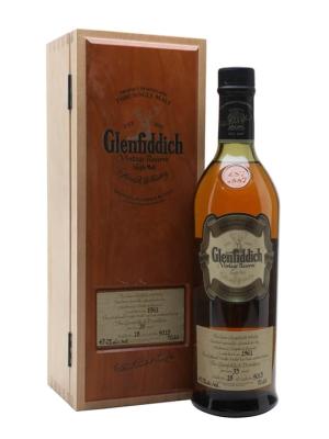 Glenfiddich 1961 35 Year Old Vintage Reserve Speyside Whisky