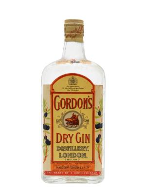 Gordons Dry Gin Bot1950s Spring Cap