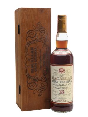 Macallan 1979 18 Year Old Bot1997 Gran Reserva Speyside Whisky