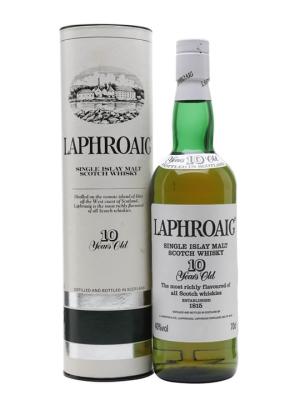 Laphroaig 10 Year Old Bot1990s Pre Royal Warrant Islay Whisky