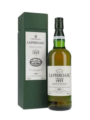 Laphroaig 1977 Bot1995 Islay Single Malt Scotch Whisky