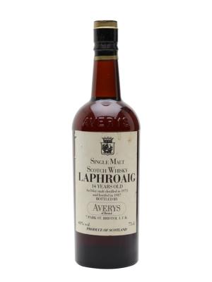 Laphroaig 1973 14 Year Old Averys Islay Single Malt Scotch Whisky