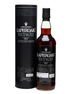 Laphroaig 1980 27 Year Old Sherry Cask Islay Whisky