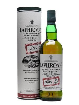 Laphroaig 10 Year Old Cask Strength Batch 002 Bot2010 Islay Whisky