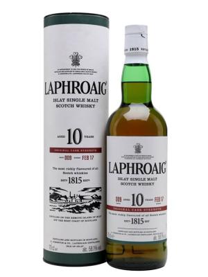 Laphroaig 10 Year Old Cask Strength Batch 009 Bot2017 Islay Whisky