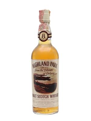 Highland Park 8 Year Old Bot1970s Island Single Malt Scotch Whisky