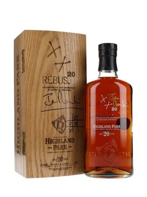 Highland Park 20 Year Old Rebus 20th Anniversary Island Whisky