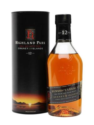 Highland Park 12 Year Old Eunsons Legacy Island Whisky