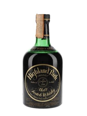 Highland Park 1960 17 Year Old Bot1977 Island Whisky