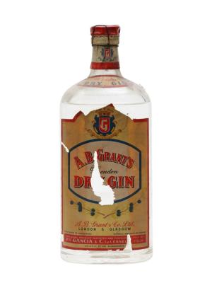 Grants London Dry Gin Bot1950s Spring Cap