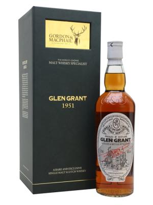Glen Grant 1951 62 Year Old Sherry Cask Gordon MacPhail Speyside Whisky