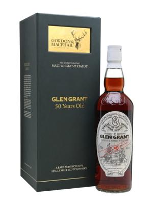 Glen Grant 50 Year Old Sherry Cask Gordon MacPhail Speyside Whisky