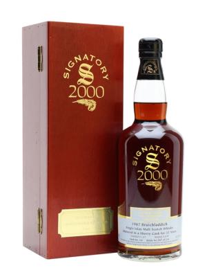 Bruichladdich 1967 32 Year Old Sherry Cask Cask 161 Signatory Islay Whisky