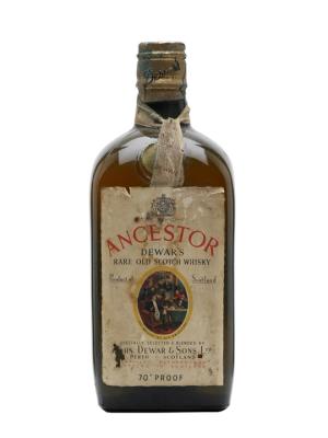 Dewars Ancestor Bot1950s Spring Cap Blended Scotch Whisky