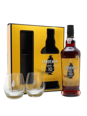 Sandeman 10 Year Old Tawny Port Glass Set