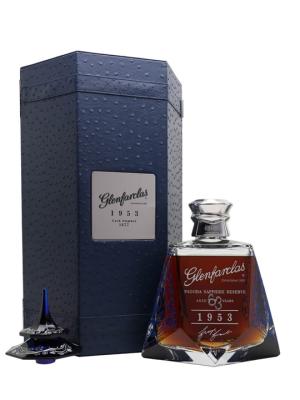 Glenfarclas 1953 63 Year Old Pagoda Sapphire Reserve Silver Magnum Speyside Whisky