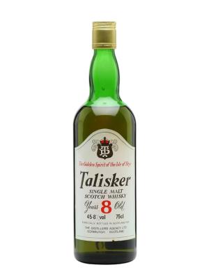 Talisker 8 Year Old Bot1980s Island Single Malt Scotch Whisky
