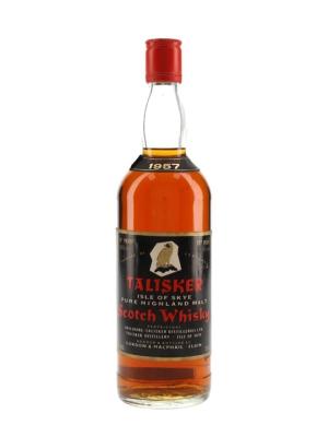 Talisker 1957 Bot1970s Gordon MacPhail Island Whisky